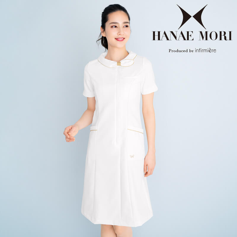 楽天市場】[ハナエモリ]パイピングカラーワンピースナース服 ナース