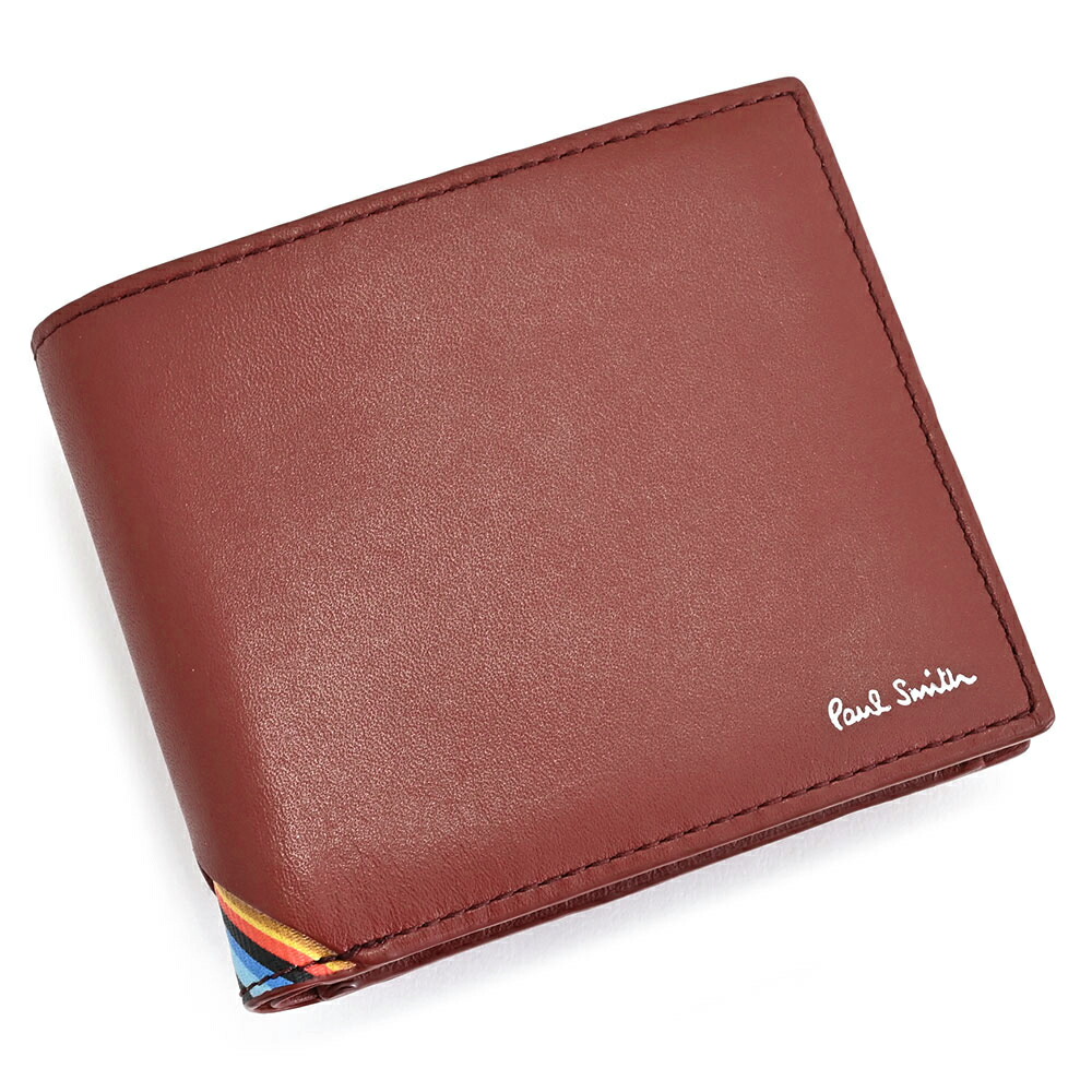 楽天市場】ポールスミス 財布 二つ折り財布 ブリック(レンガ色) Paul