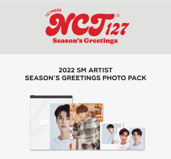楽天市場】☆9種選択☆NCT127 - 2022 SEASON'S GREETINGS PHOTO PACK