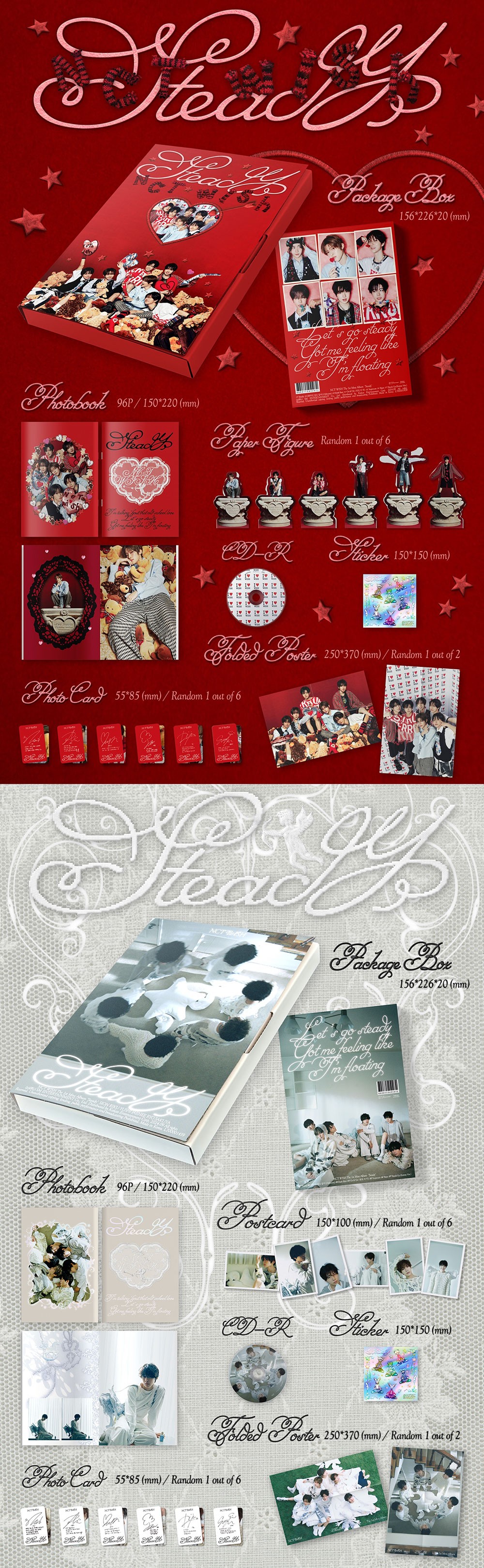 楽天市場】☆SM LUCKY DRAW特典☆ NCT WISH - 1st Mini Album 「Steady