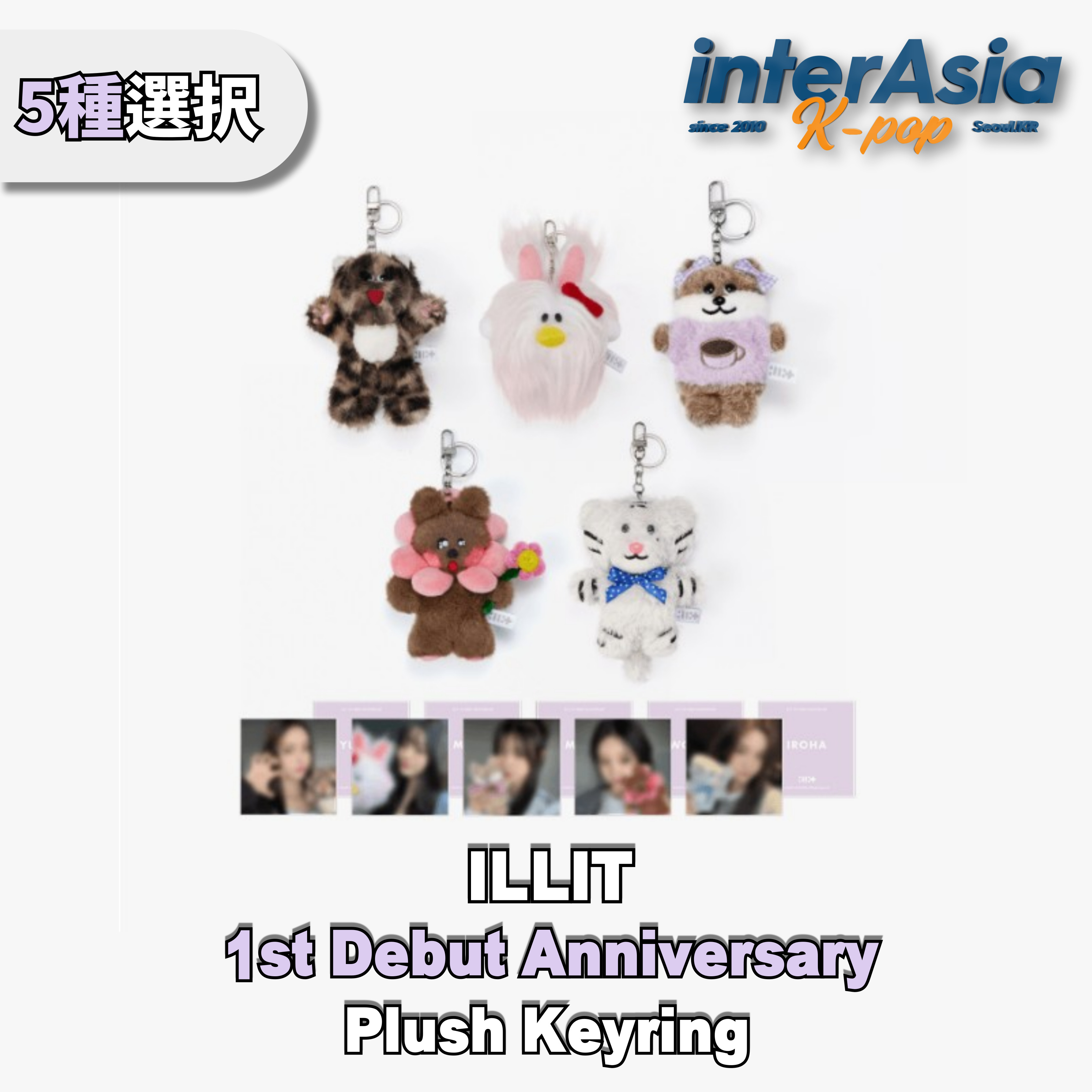 楽天市場】☆5種選択☆ ILLIT - 【1st Debut Anniversary】 Plush