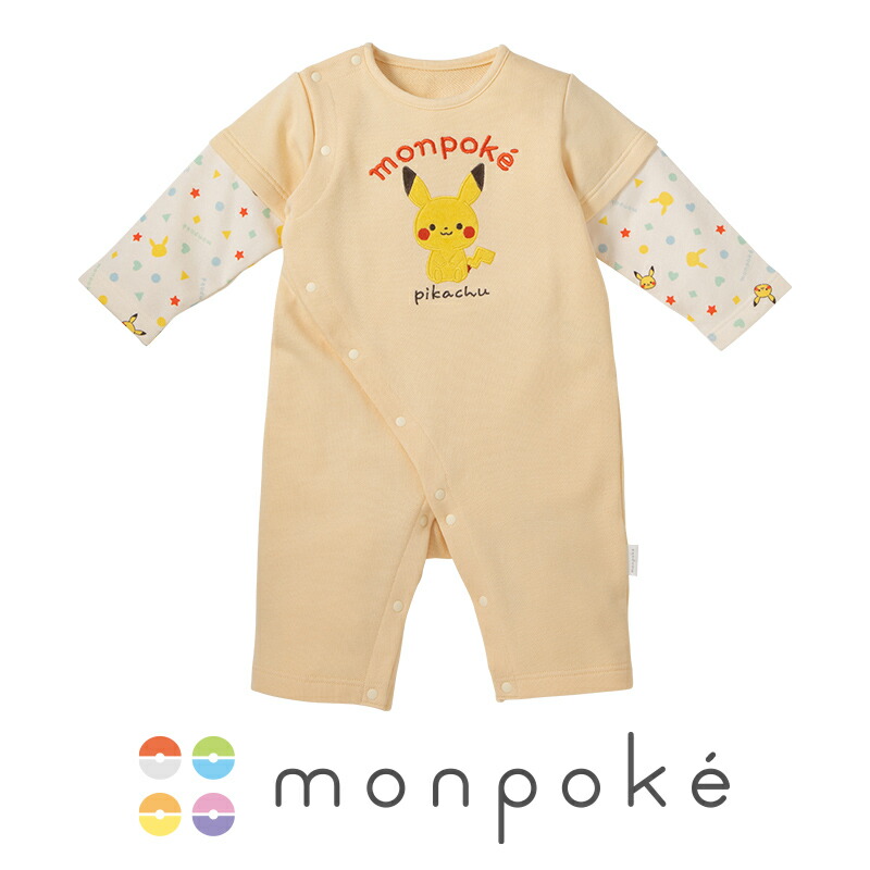 楽天市場】gelato pique pokemon（カバーオール・ロンパース｜ベビー