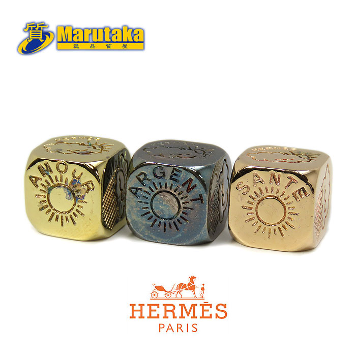 楽天市場】エルメス フォルチュナ ダイス サイコロ 3カラー