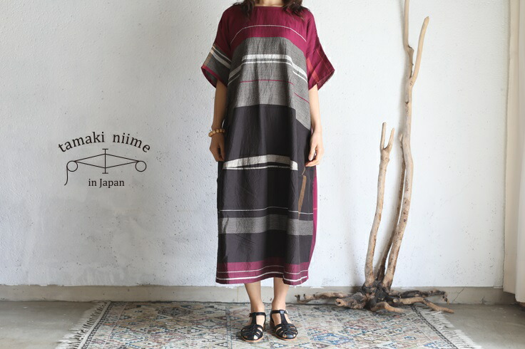 楽天市場】tamaki niime(タマキ ニイメ) 玉木新雌 only one ポワンピ