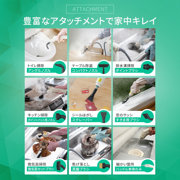 楽天市場】【公式】リンサークリーナー RNS-300 STM-305R-C スチーム