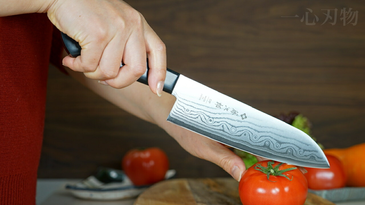 楽天市場】【楽天1位 燕三条製】藤次郎 包丁 ダマスカス 三徳包丁 日本