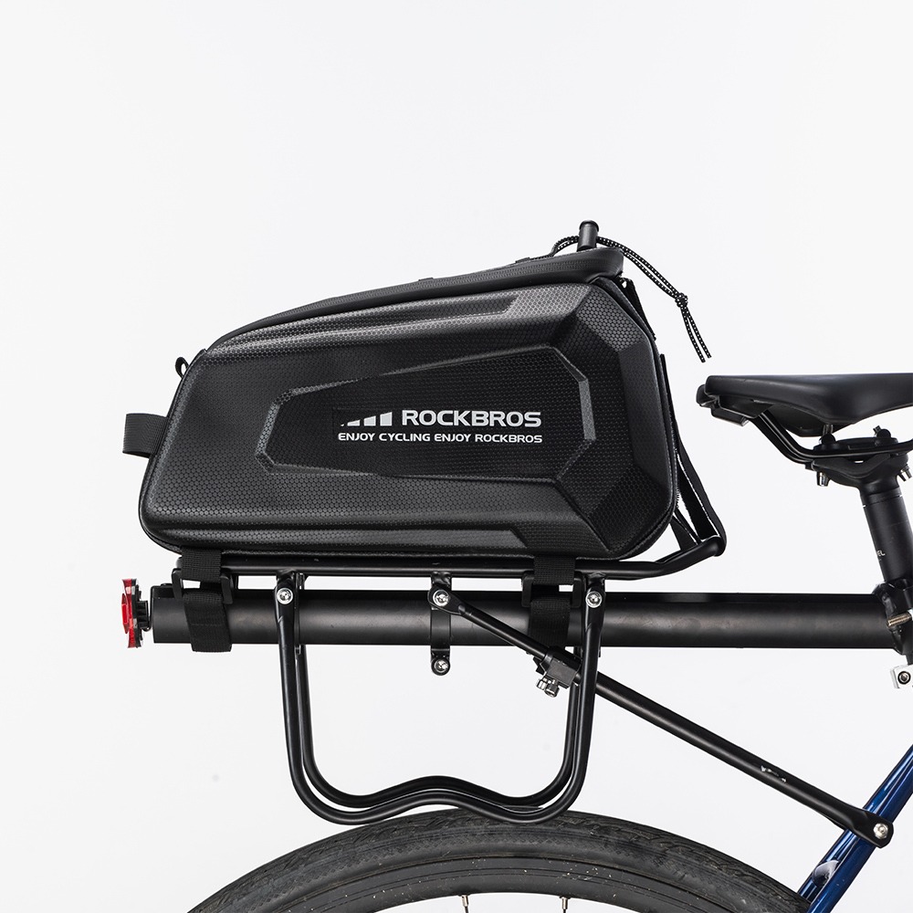 楽天市場】自転車 リアバッグ リアキャリア バッグ 撥水 高耐久 ハード