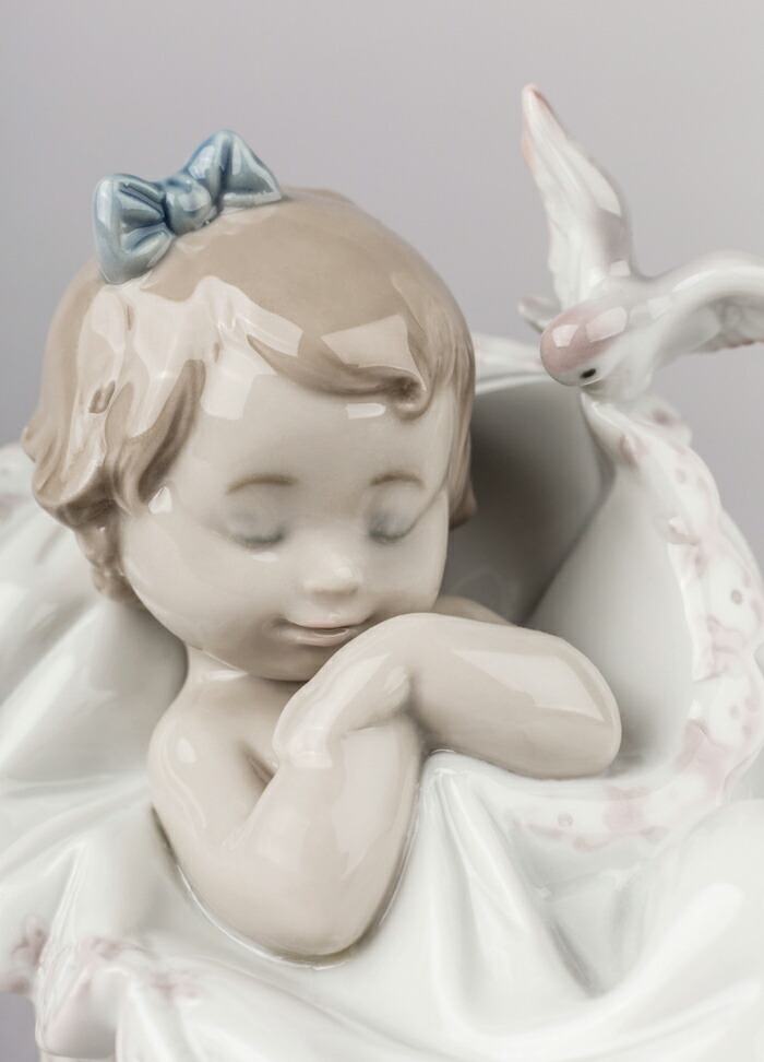 リヤドロ 少女とロバの陶器 LLADRO 置物 フィギュリン Lladr リヤドロ