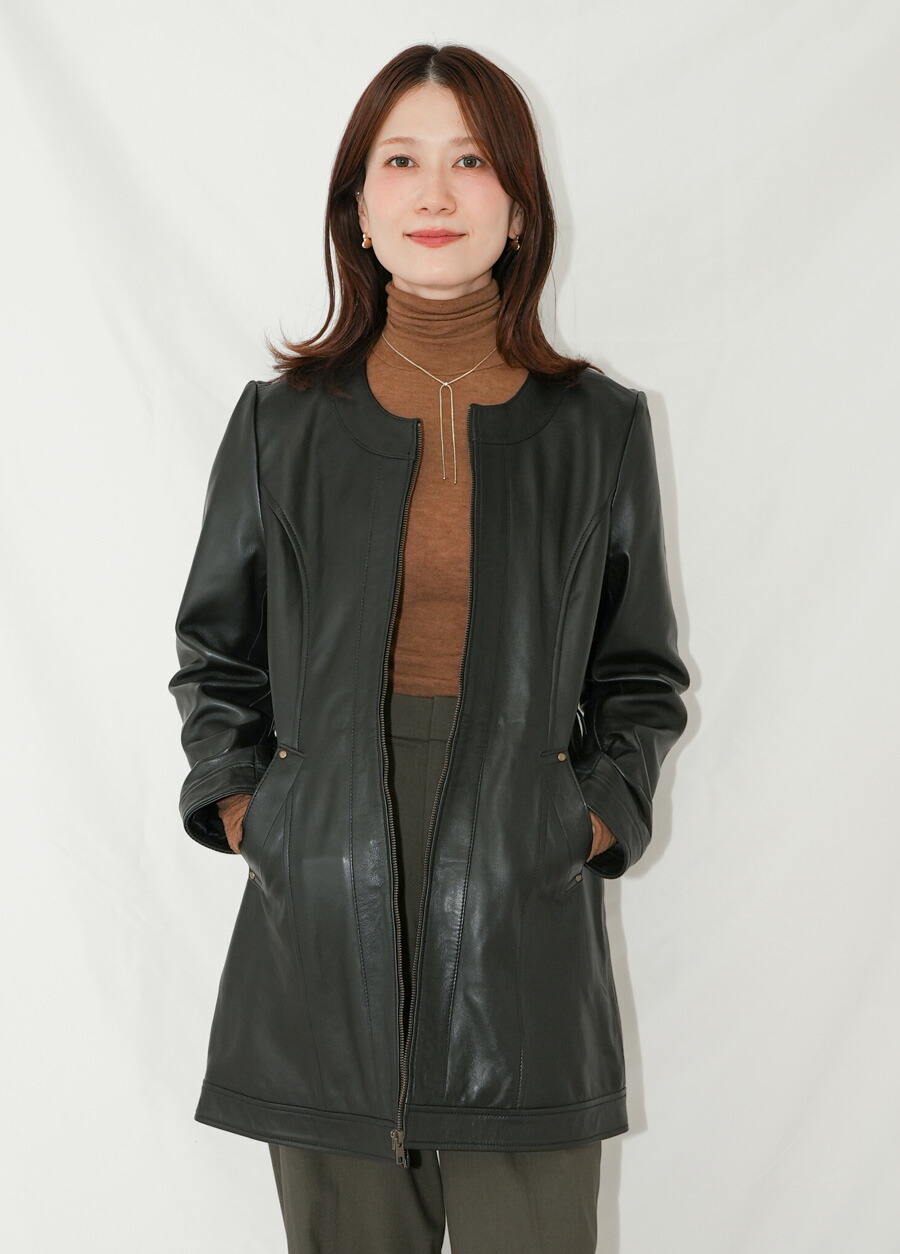 楽天市場】【3/11まで！50％オフ】レザージャケット レザーコート ノー