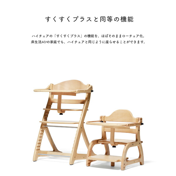 楽天市場】yamatoya認定店 大和屋 すくすくローチェア2 NA LB DBベビー