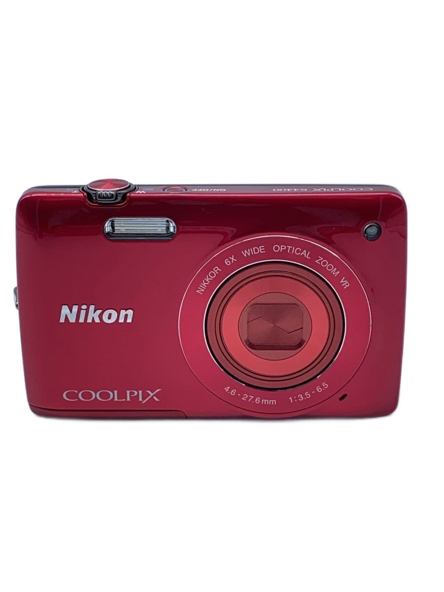 Nikon COOLPIX S4400 赤 動作確認済み 美品】Nikon COOLPIX S4400