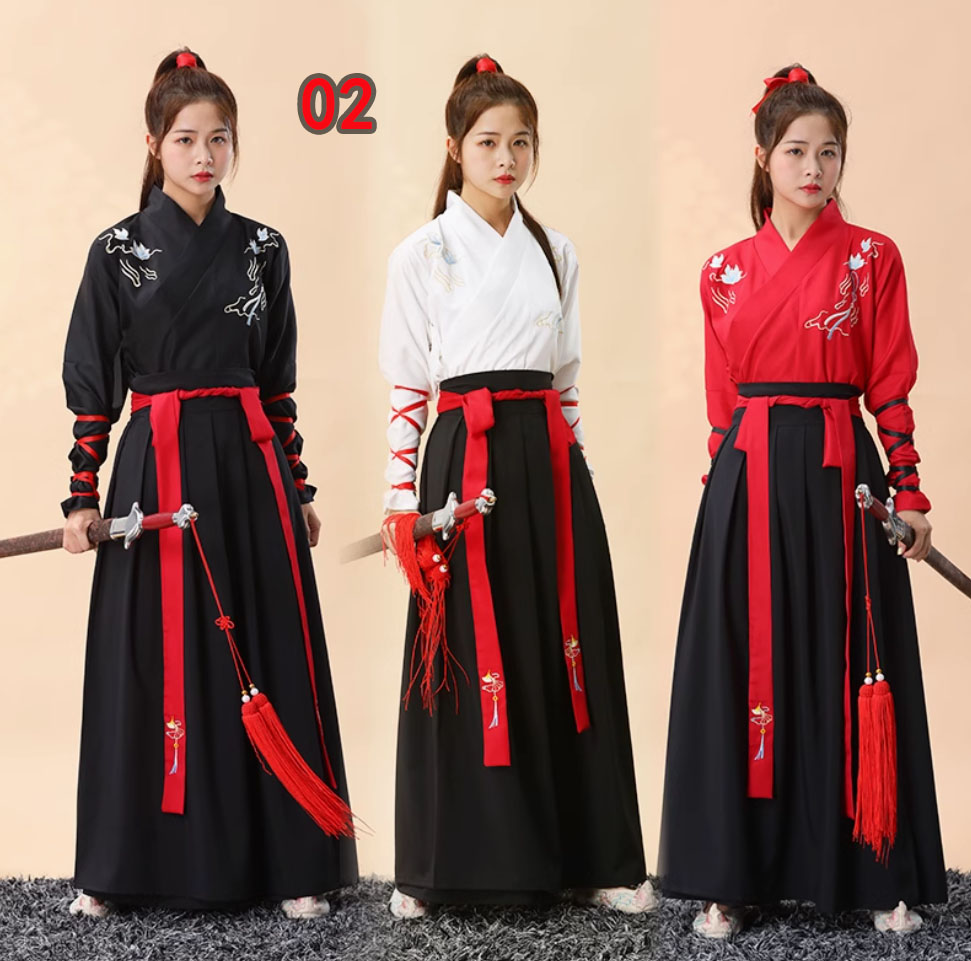 楽天市場】漢服 唐装 大人 男女兼用 チャイナ服 中華コスプレ衣装 花