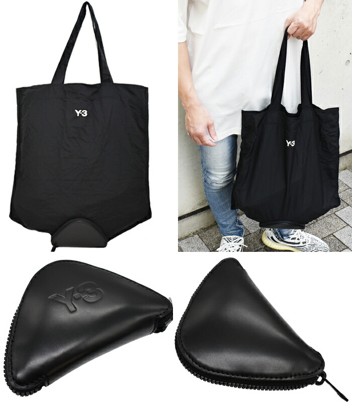 楽天市場】Y-3 ワイスリー トートバッグ パッカブル仕様エコバッグ