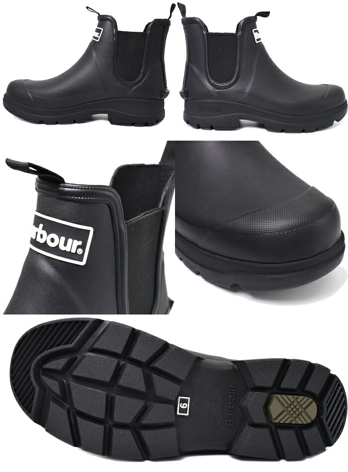 楽天市場】BARBOUR バブアー レインブーツ サイドゴアブーツ