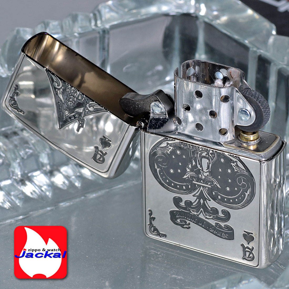 楽天市場】zippo(ジッポーライター)デビル DEUIL トランプ スペード