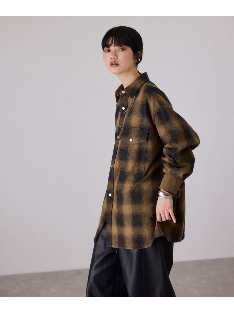 楽天市場】【SALE／30%OFF】オンブレチェックシャツ ADAM ET ROPE