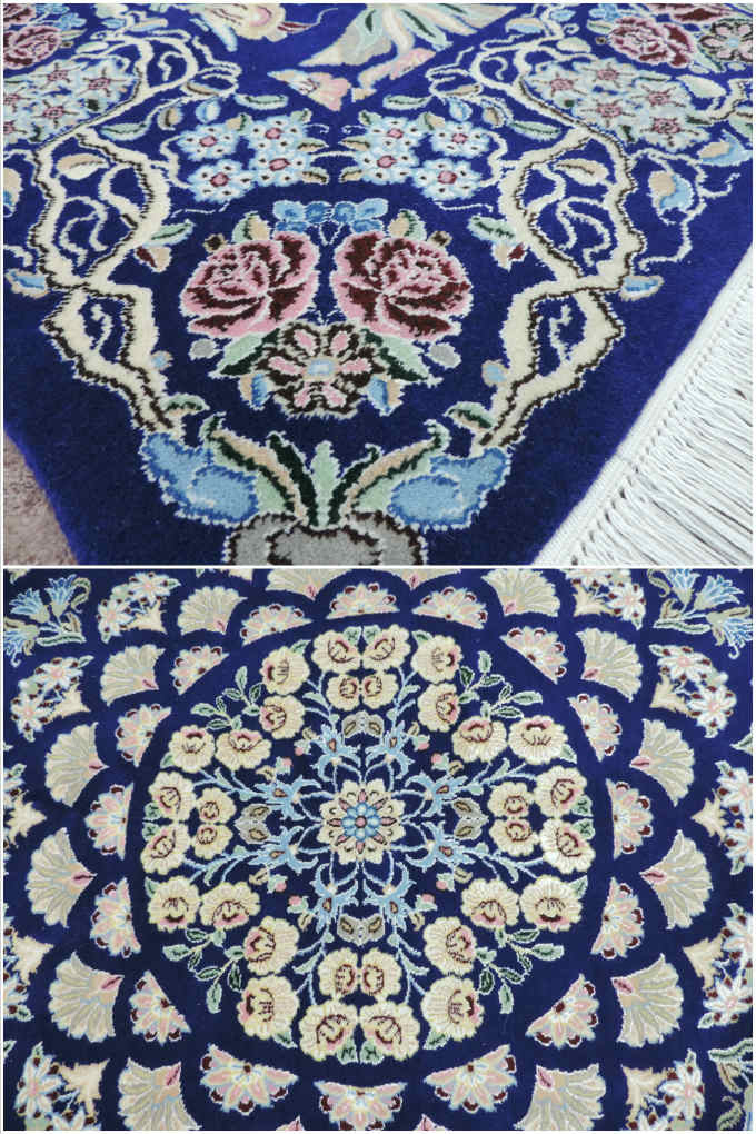 楽天市場】ペルシャ絨毯 カーペット ウール 手織り高級 ペルシャ絨毯の