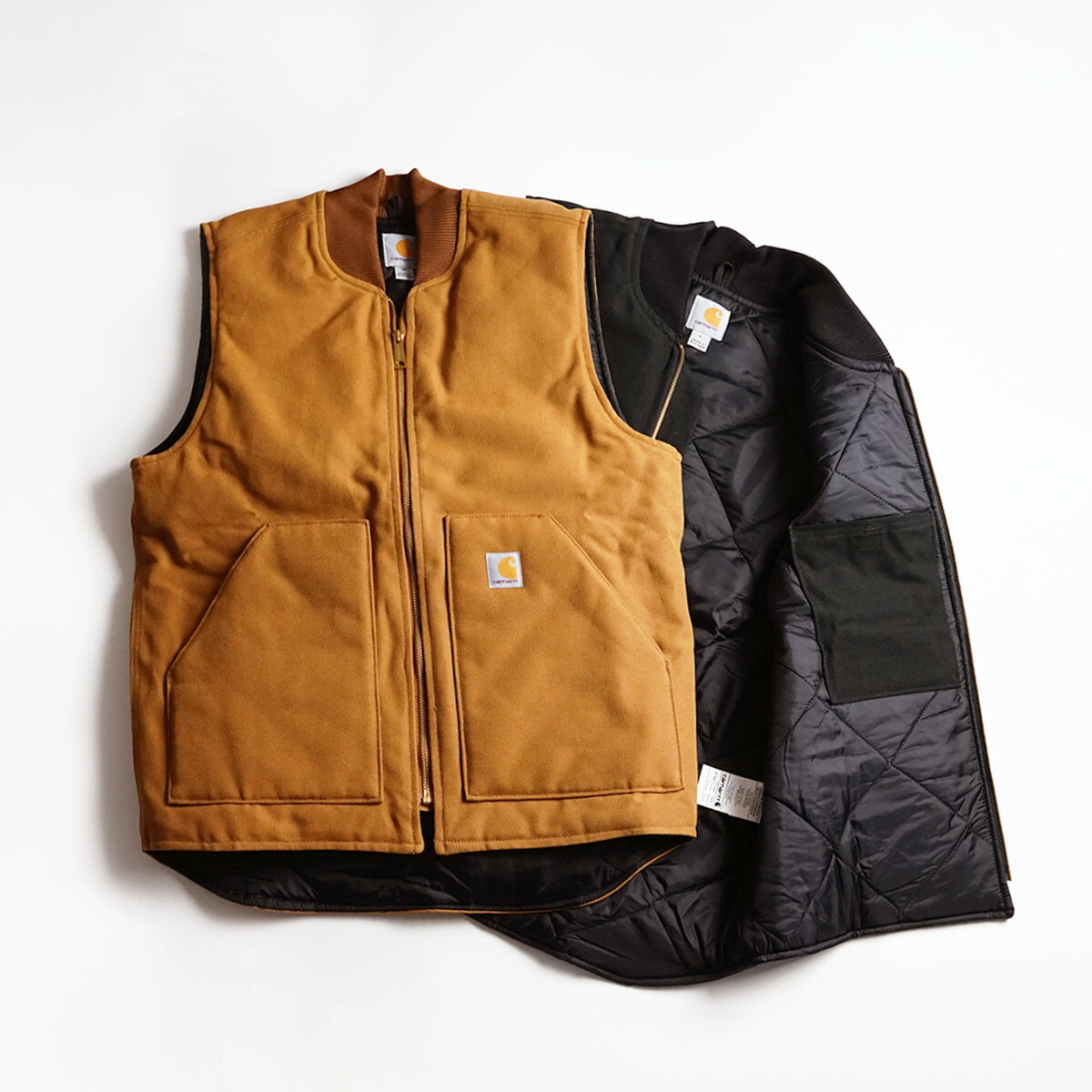楽天市場】カーハート Carhartt V01 ダック ワークベスト ｜ ベスト