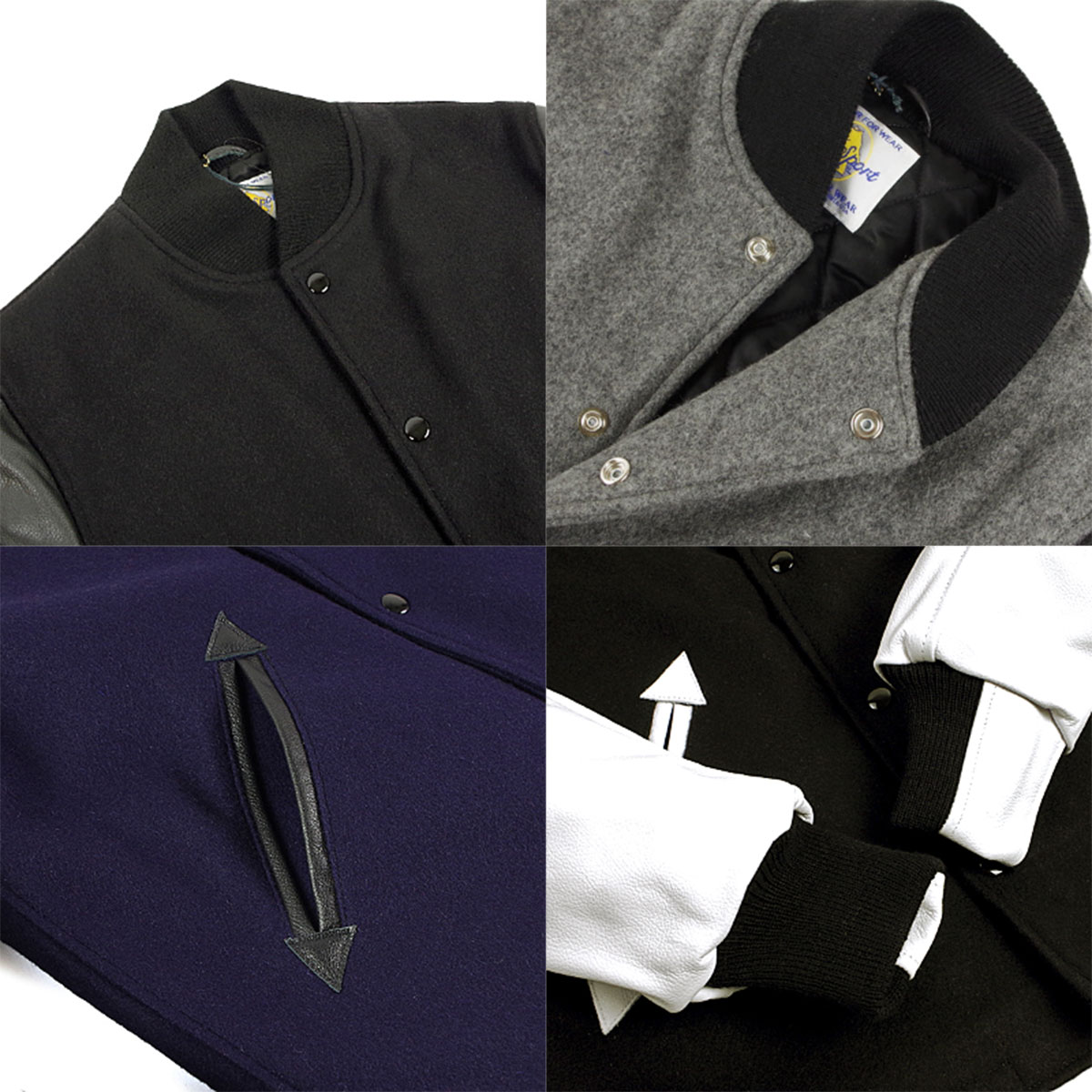 楽天市場】ジービースポーツ Gbsport #89 スタジャン 裾リブなし