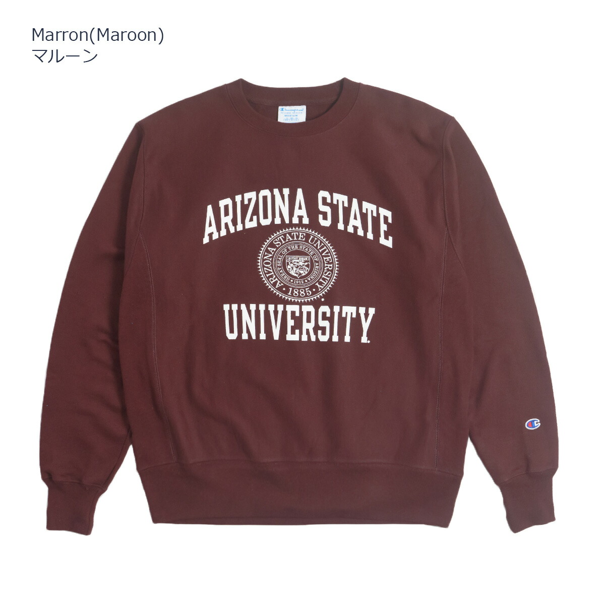 楽天市場】チャンピオン Champion リバースウィーブ ARIZONA STATE