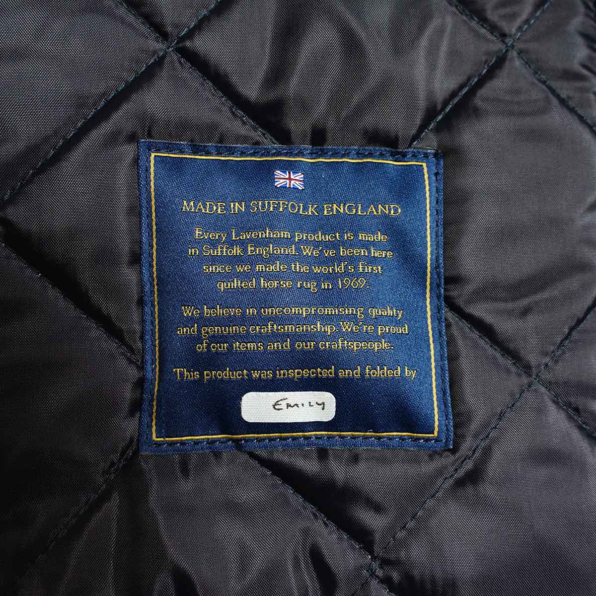 楽天市場】ラベンハム LAVENHAM キルティング ベスト ソーンハム