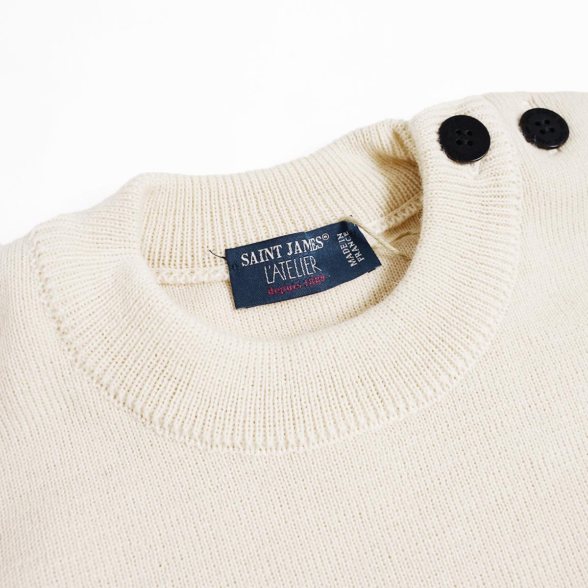 楽天市場】セントジェームス SAINT JAMES 肩ボタン セーター カンカル