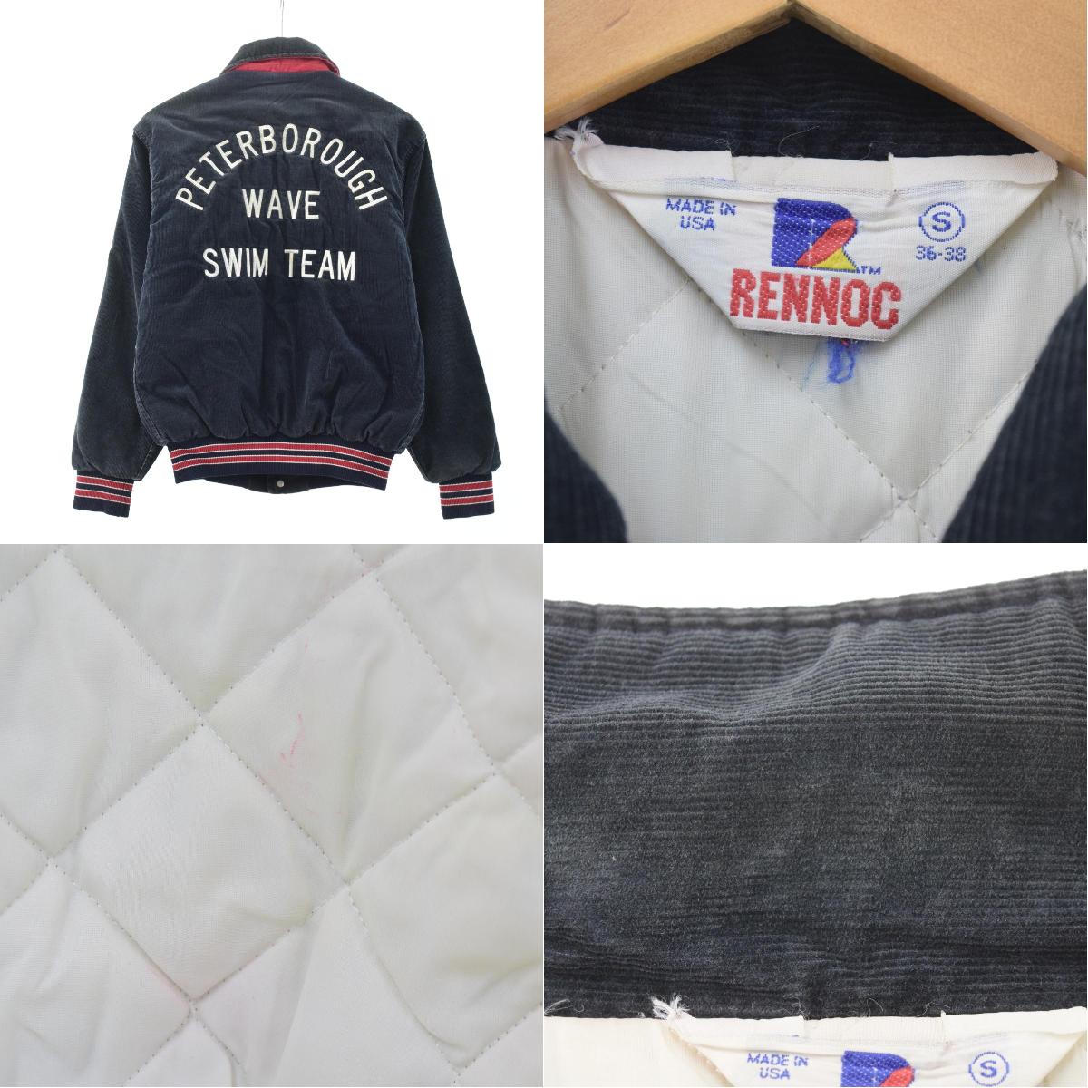 楽天市場】70年代 Rennoc コーデュロイスタジャン アワードジャケット