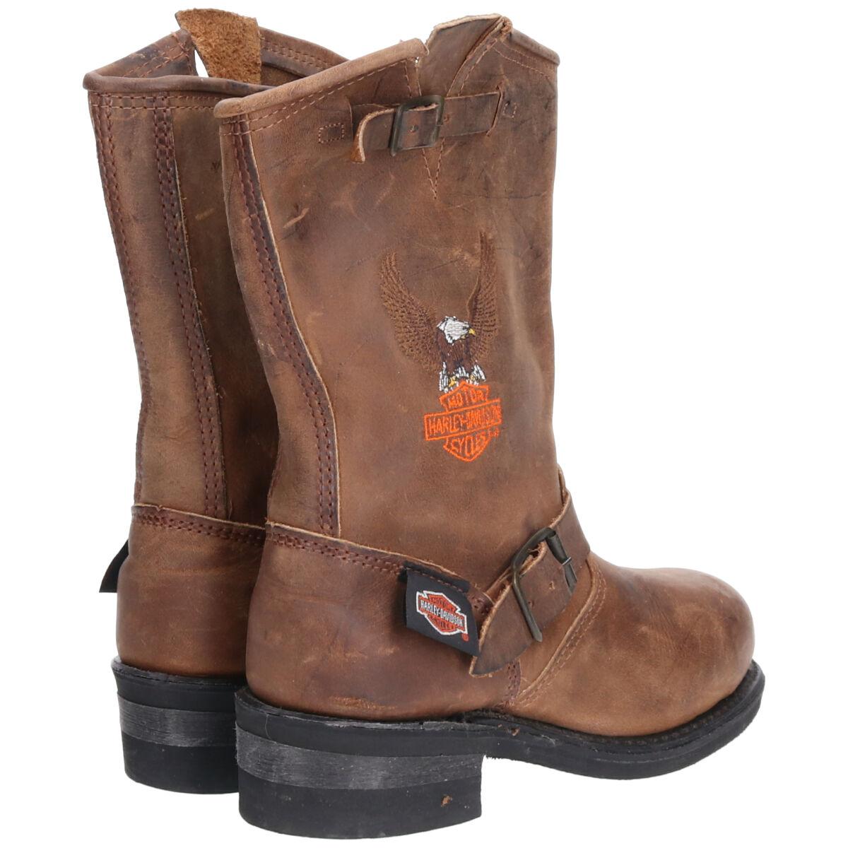 ケ*ジ様 ハーレーダビッドソン ジップアップエンジニアブーツ 91/2