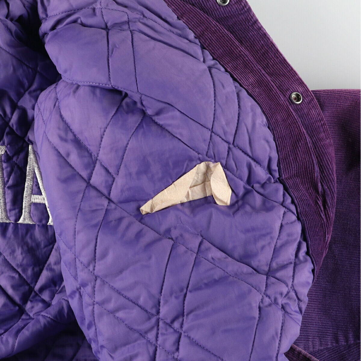 楽天市場】古着 90年代 Birdie バック刺繍 襟付き コーデュロイ