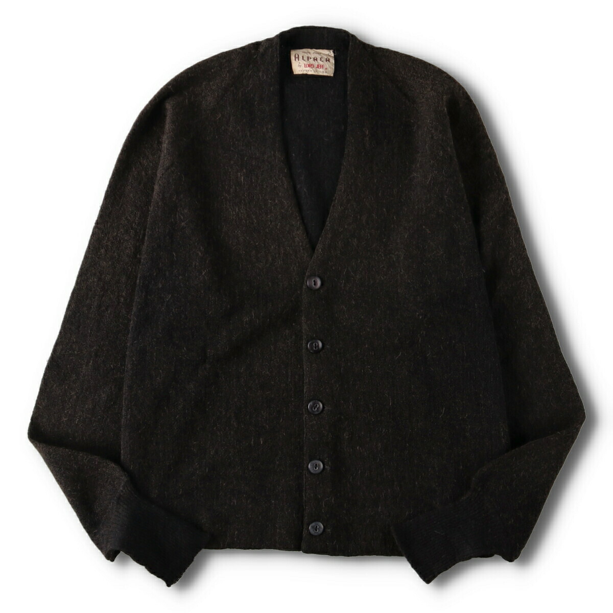楽天市場】古着 70年代 LORD JEFF アルパカニットカーディガン USA製