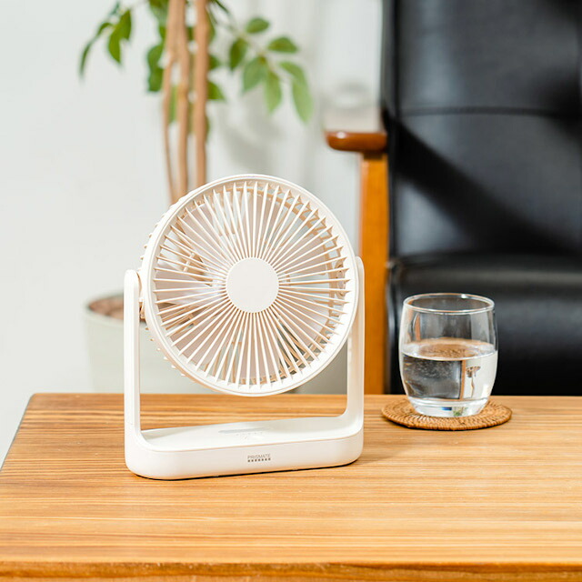 楽天市場】【PRISMATE】3WAY スリム デスクファン PR-F082