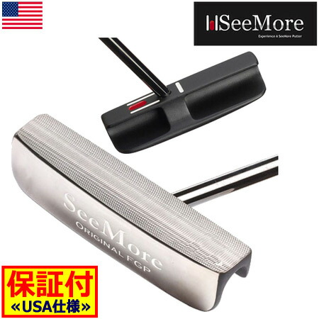 楽天市場】シーモア SeeMore Original FGP BLACK BLADE パター [ゴルフ