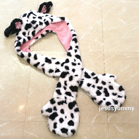 楽天市場】ファンキャップ 101匹わんちゃん 帽子 手袋 マフラー フード