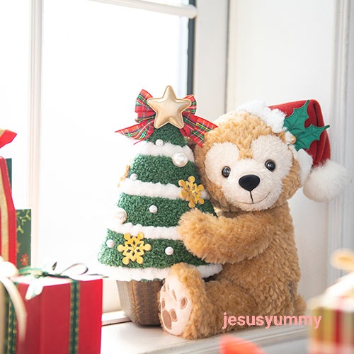 ディズニー ダッフィー クリスマス ぬいぐるみ ツリー 2022 シー 限定