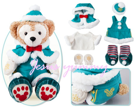 楽天市場】ダッフィー ぬいぐるみコスチュームセット クリスマス 2014
