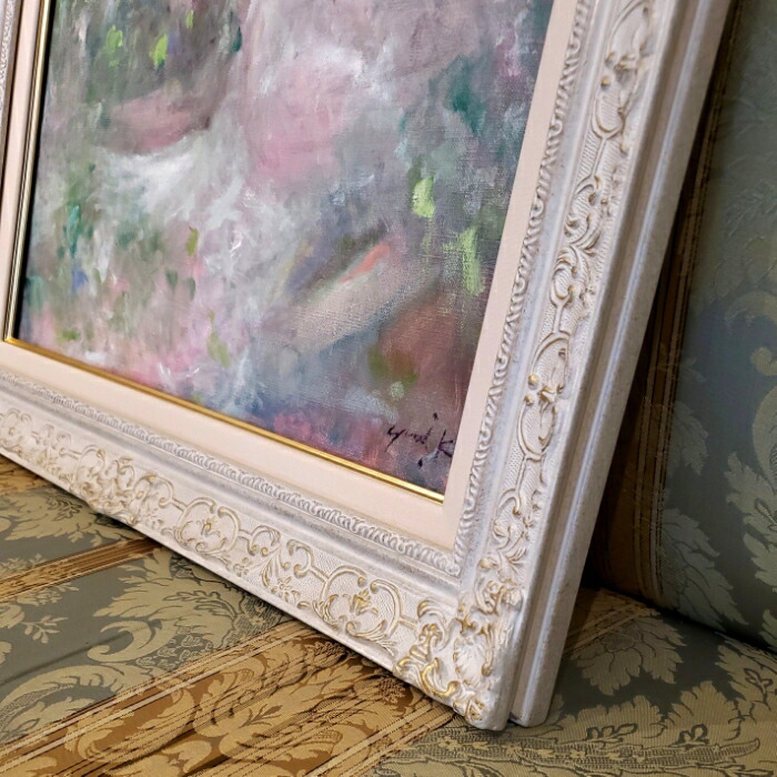 楽天市場】絵画 「抱擁」 油彩画 油絵 原画 人物画 F10 女神 薔薇