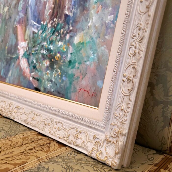 楽天市場】絵画 「Country Roads」 油彩画 油絵 原画 人物画 F10