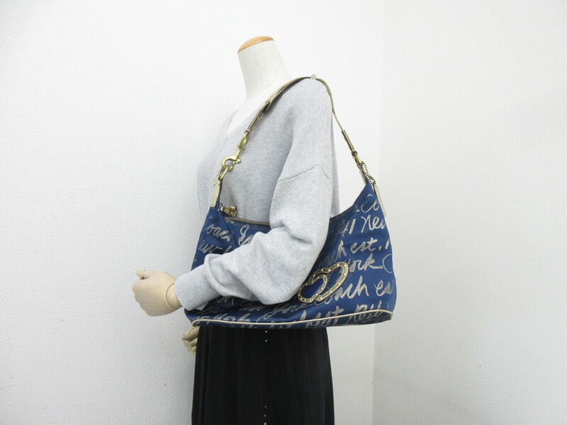 楽天市場】COACH(コーチ) ポピー ショルダーバッグ ハンド F17472 青