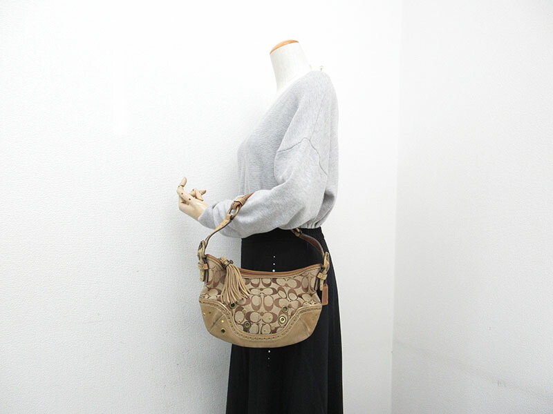 楽天市場】COACH(コーチ) ワンショルダーバッグ 9452 茶 ブラウン