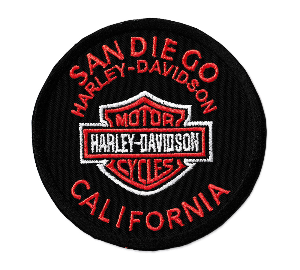 楽天市場】ハーレーダビッドソン HARLEY-DAVIDSON ワッペン アイロン