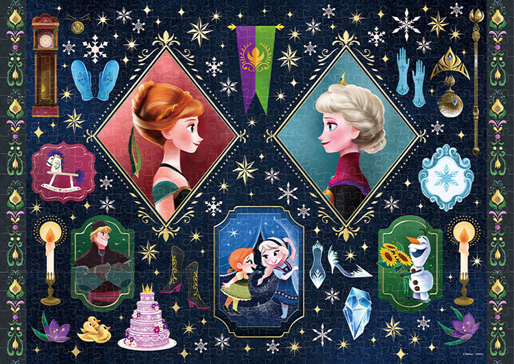 楽天市場】ジグソーパズル 500ピース 大切な思い出（アナと雪の女王