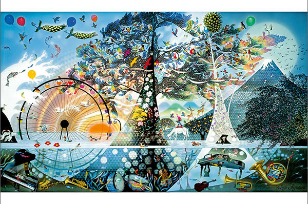 楽天市場】ジグソーパズル 1000ピース 生命讃歌(藤城清治) APP-1000