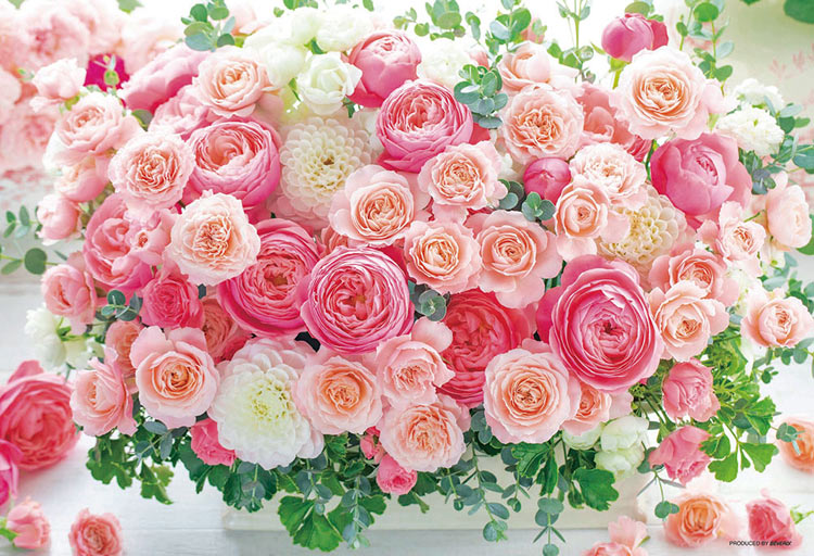 楽天市場】ジグソーパズル 1000ピース 花の通販