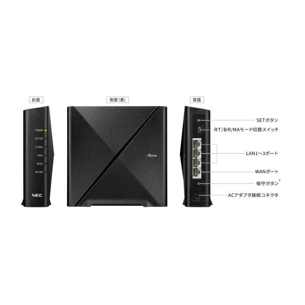 楽天市場】NEC｜エヌイーシー Wi-Fi 6対応［同時利用タイプ］ホーム