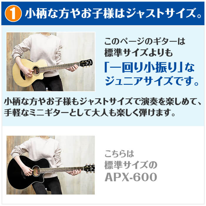 楽天市場】アコースティックギター 初心者セット YAMAHA APXT2 10点