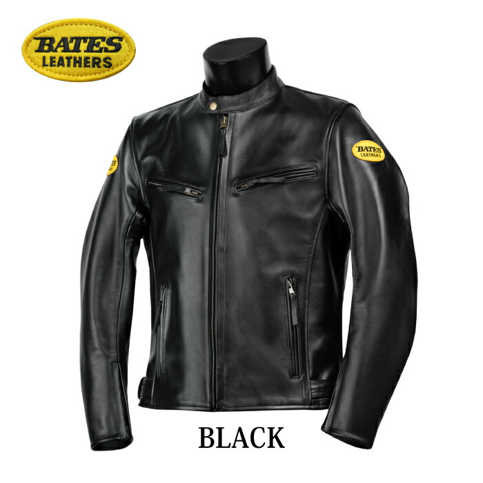 楽天市場】ベイツ BAJ-1J レザージャケット BATES バイク ジャケット