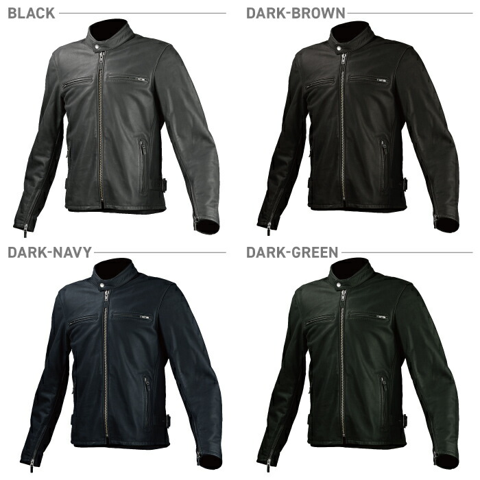 楽天市場】コミネ レザージャケット LJ-534 シングルライダースレザー