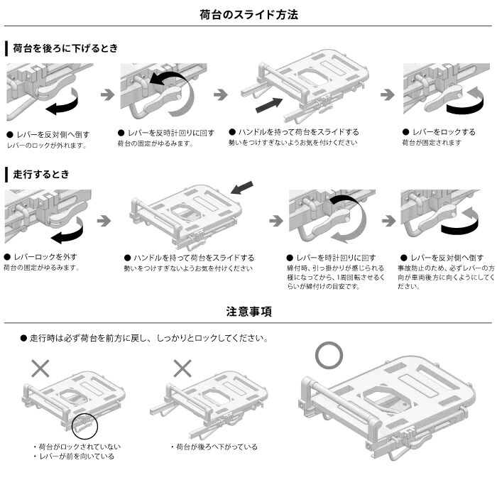楽天市場】R-SPACE スライドキャリア ホンダ PCX 125・150・160用 最大