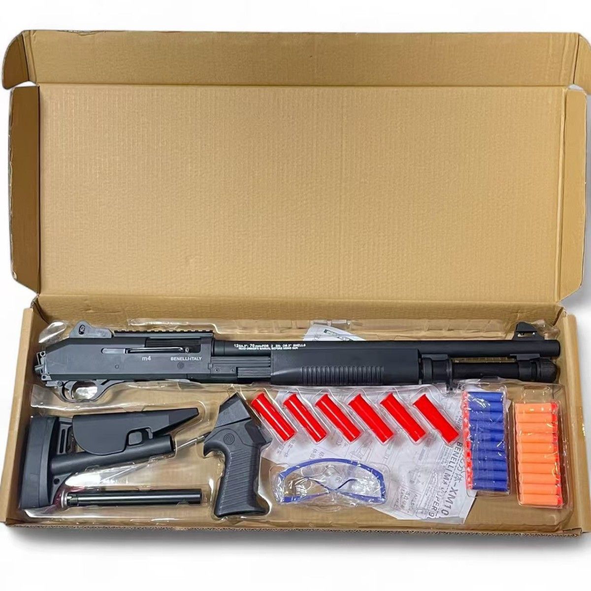 楽天市場】ベネリ m4 スーペル90 ショットガン ナーフガン 排莢 排弾式