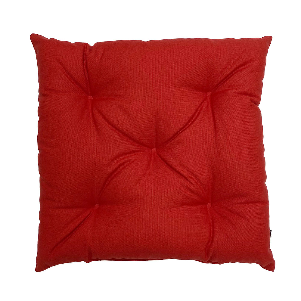 楽天市場】椅子 クッション（カラーレッド）（インテリア・寝具・収納